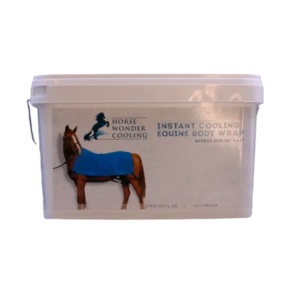 Equine Body Wrap - Instant Cooling emballage.