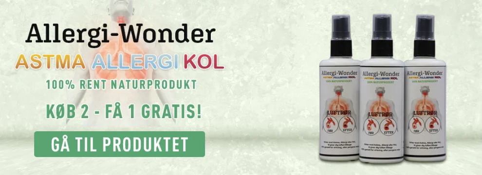 Allergi Wonder Koeb 3 Betal for 2 10