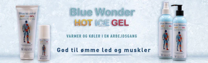 Forside-Blue wonder Hot ice gel